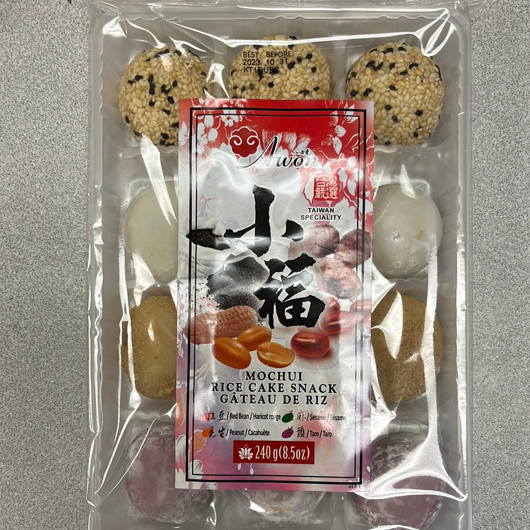 Mochi style japonais assortis 日式什锦麻薯 240g