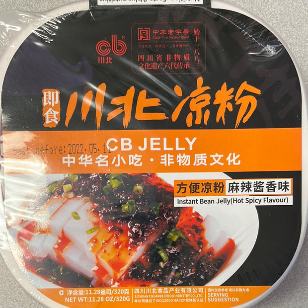 Jelly épicé instantané 即食 川北凉粉(麻辣酱香味）320g