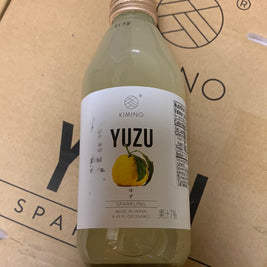 Boisson pétillante japonais KIMINO (saveur yuzu) 250mL