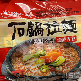 Ramen instantané coréen Nongshim农心 石锅拉面