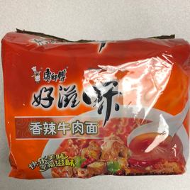 Nouilles instantanées KSF (bœuf épicé)-康师傅 香辣牛肉面