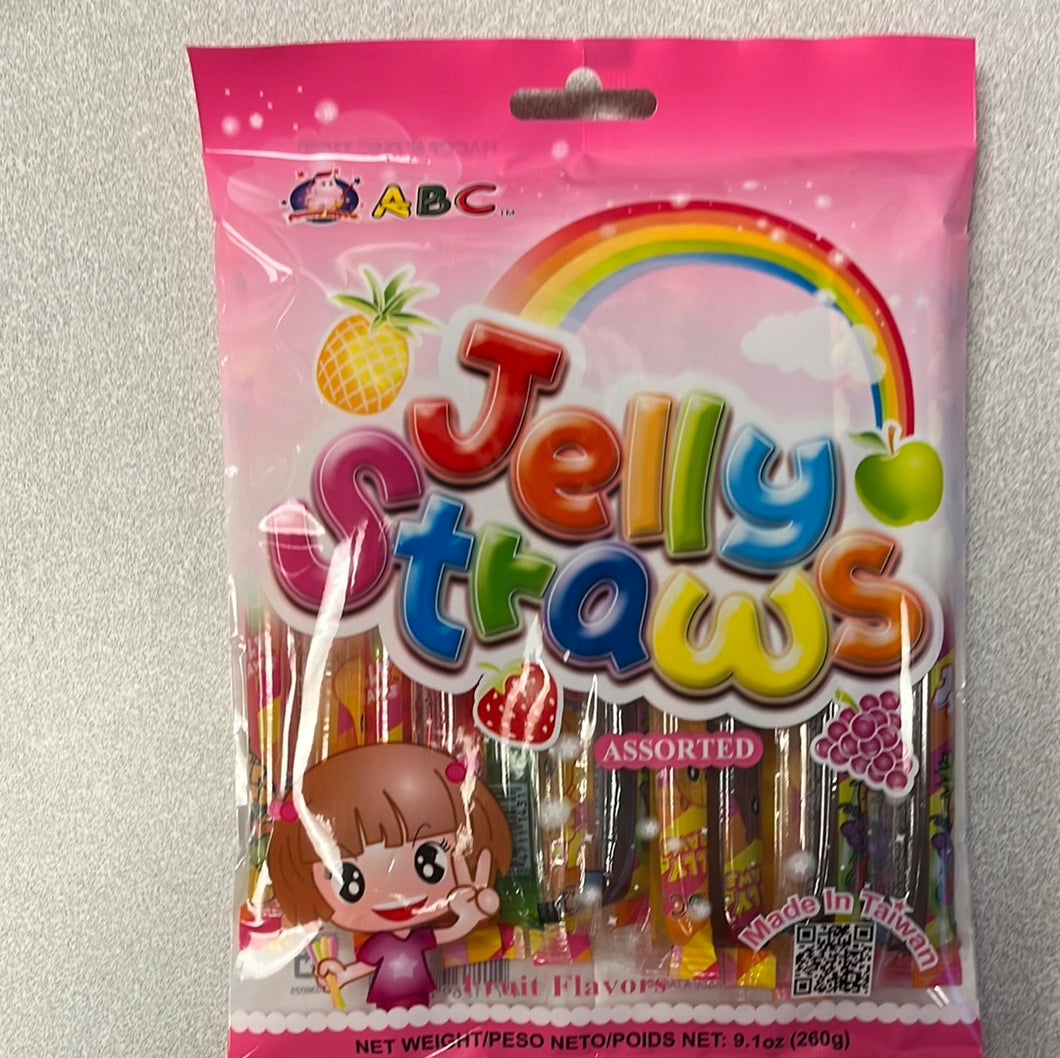 Jelly Straws ABC 260g
