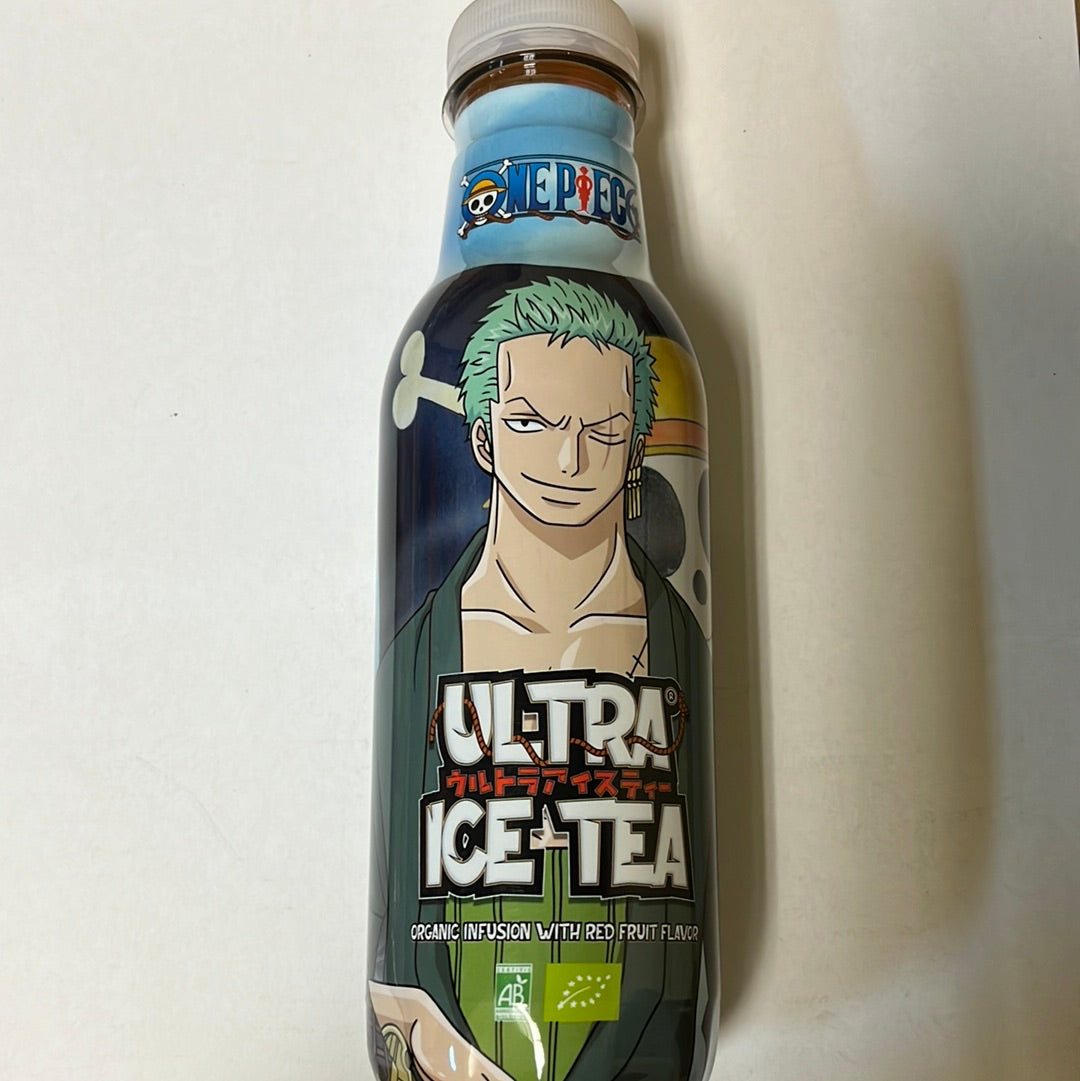 Thé glacé biologique au fruit rouge Zoro ONE PIECE 500mL