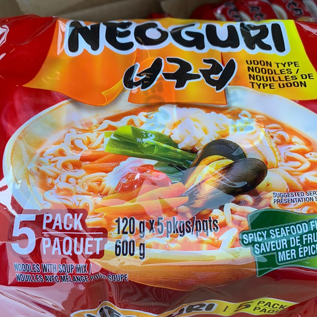 Nouille Neoguri NONGSHIM (saveur de fruit de mer épicé) 农心 辣海鲜拉面