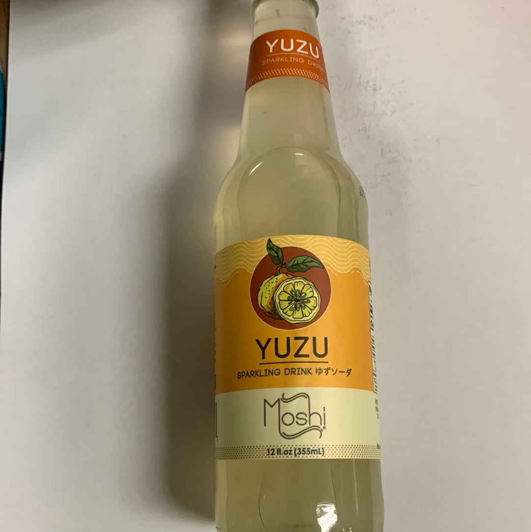 Boisson gazeuse Yuzu (saveur pamplemousse) MOSHI 355mL