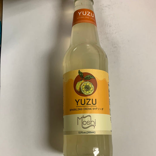 Boisson gazeuse Yuzu (saveur pamplemousse) MOSHI 355mL