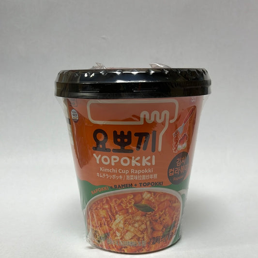 Gâteau de riz au Kimchi avec ramen RAPOKKI YOUNG POONG泡菜味拉面炒年糕145g