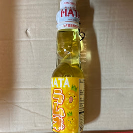 Ramuné japonais HATA (saveur ananas)日本波子汽水（菠萝味）