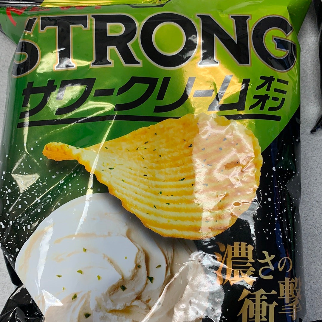 Chips STRONG 湖池屋 酸奶油味薯片