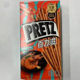 Pretz GLICO (crevettes épicées) 百奇饼干棒（微辣鲜虾味）