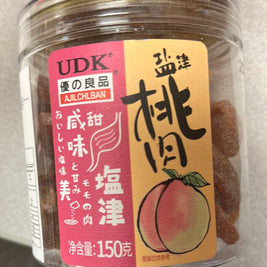 Pêche conservée UDK 盐津桃肉 150g