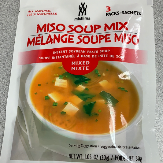Mélange de soupe Miso（mixte）日式 混合味增汤料包