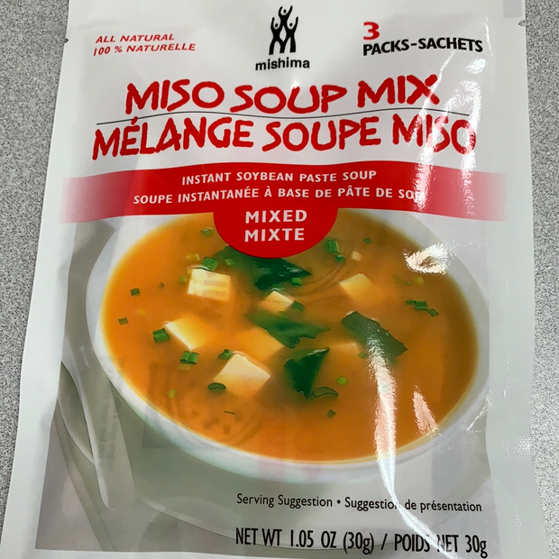 Mélange de soupe Miso（mixte）日式 混合味增汤料包