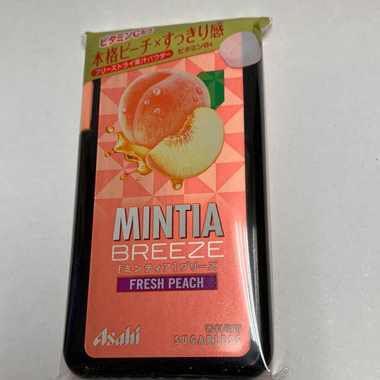Bonbon MINTIA Breeze (saveur pêche) ASAHI 22g