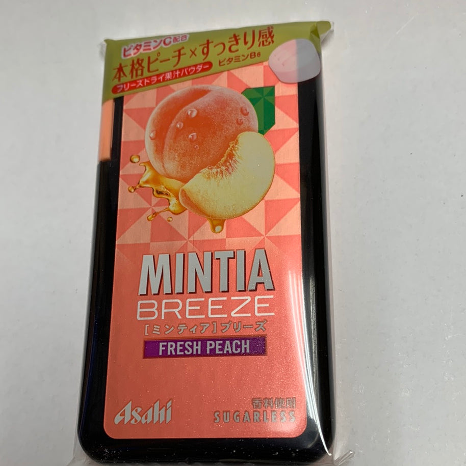 Bonbon MINTIA Breeze (saveur pêche) ASAHI 22g