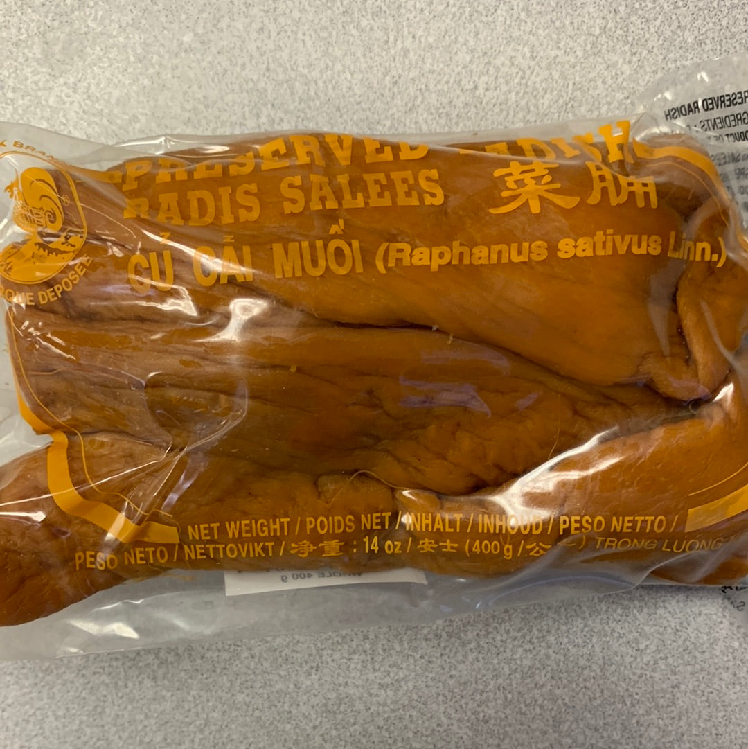 Radis salés 菜脯 400g