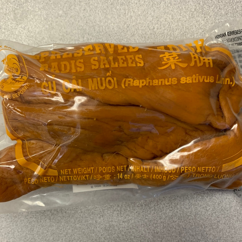 Radis salés 菜脯 400g