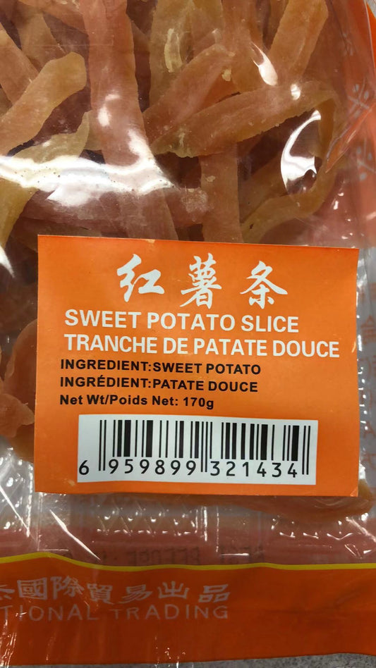 Patate douce séché 优品坊 红薯条 170g