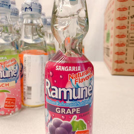 Ramuné japonais SANGARIA (saveur raisin)日本波子汽水（提子味）