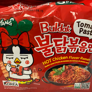 Nouilles piquantes à la pâte de tomates Buldak SAMYANG  通心粉 火鸡面