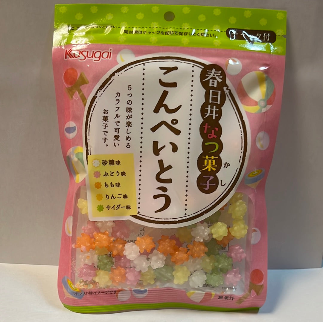 Bonbons japonais Konpeito multicolore Kasugai 85g