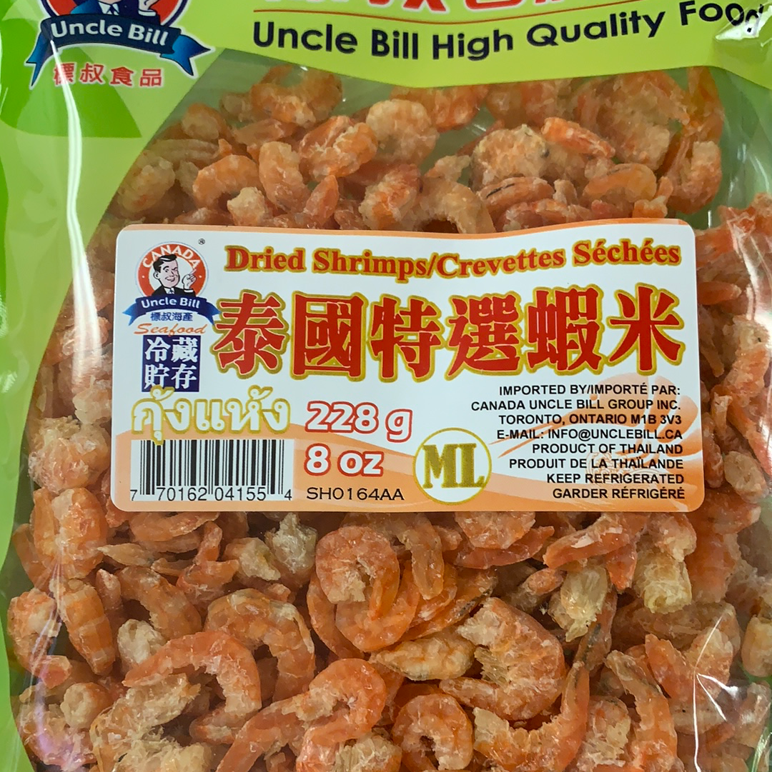 Crevettes séchées 泰国特选虾米 228g