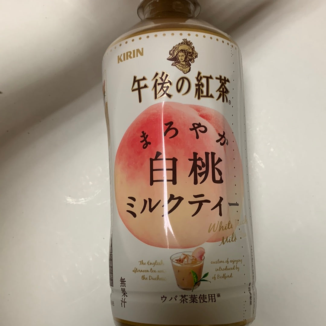 Thé à la pêche Kirin 午后红茶 白桃味 500mL