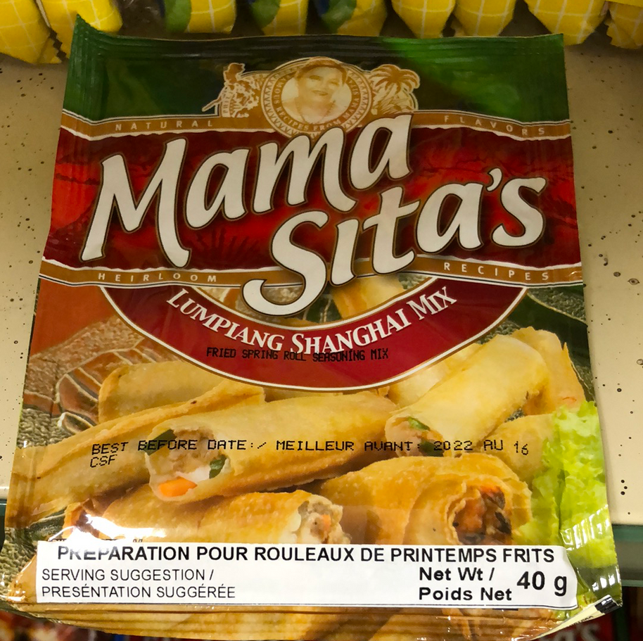 mama sita's Lumpiang Shanghai Mix