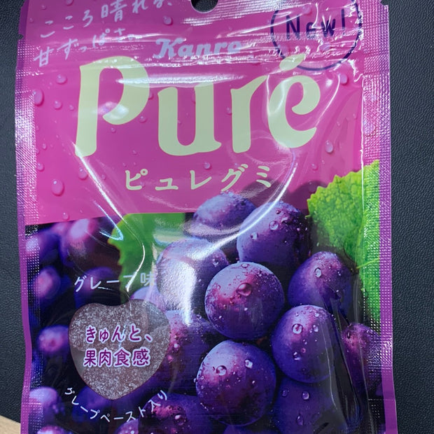 Bonbon mou au raisin Puré KANRO 56g
