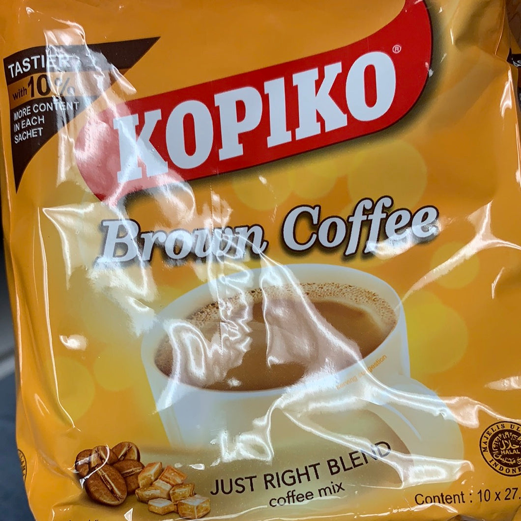 KOPIKO Brown coffee just right blend coffee mix 275g