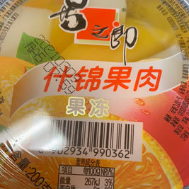 Gelée XZL(saveur fruit assorti)喜之郎 什锦果肉果冻 200g
