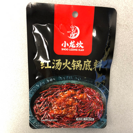 Base de fondue chinoise(saveur épicée) XLK 小龙坎 红汤火锅底料150g