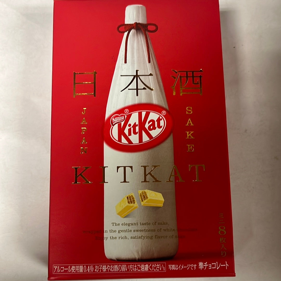 Kit Kat au saké japonais