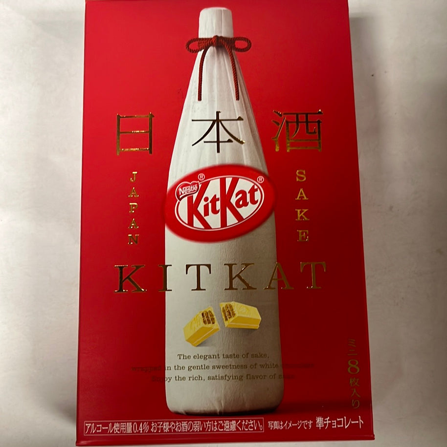 Kit Kat au saké japonais