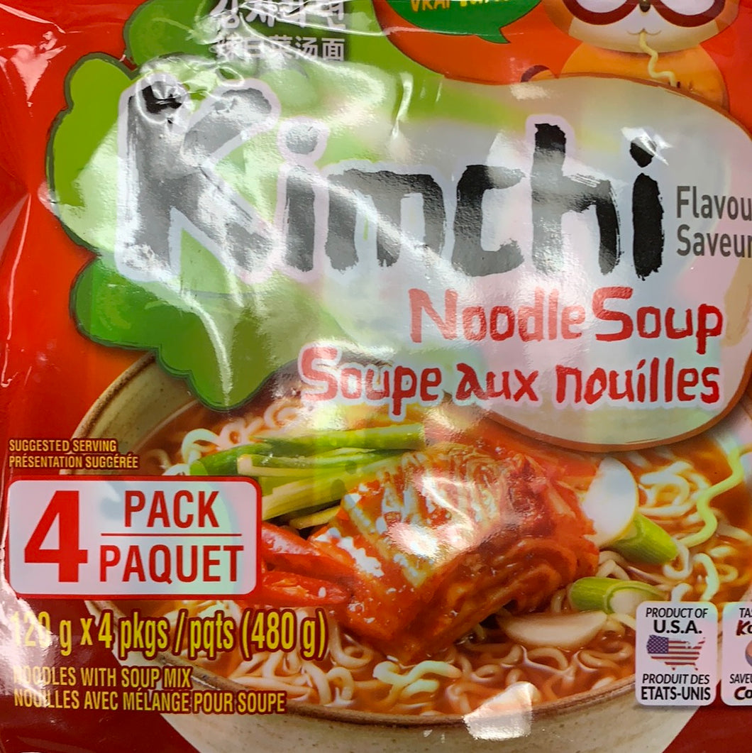 Soupe aux nouilles Kimchi NONGSHIM 辣白菜汤面480g