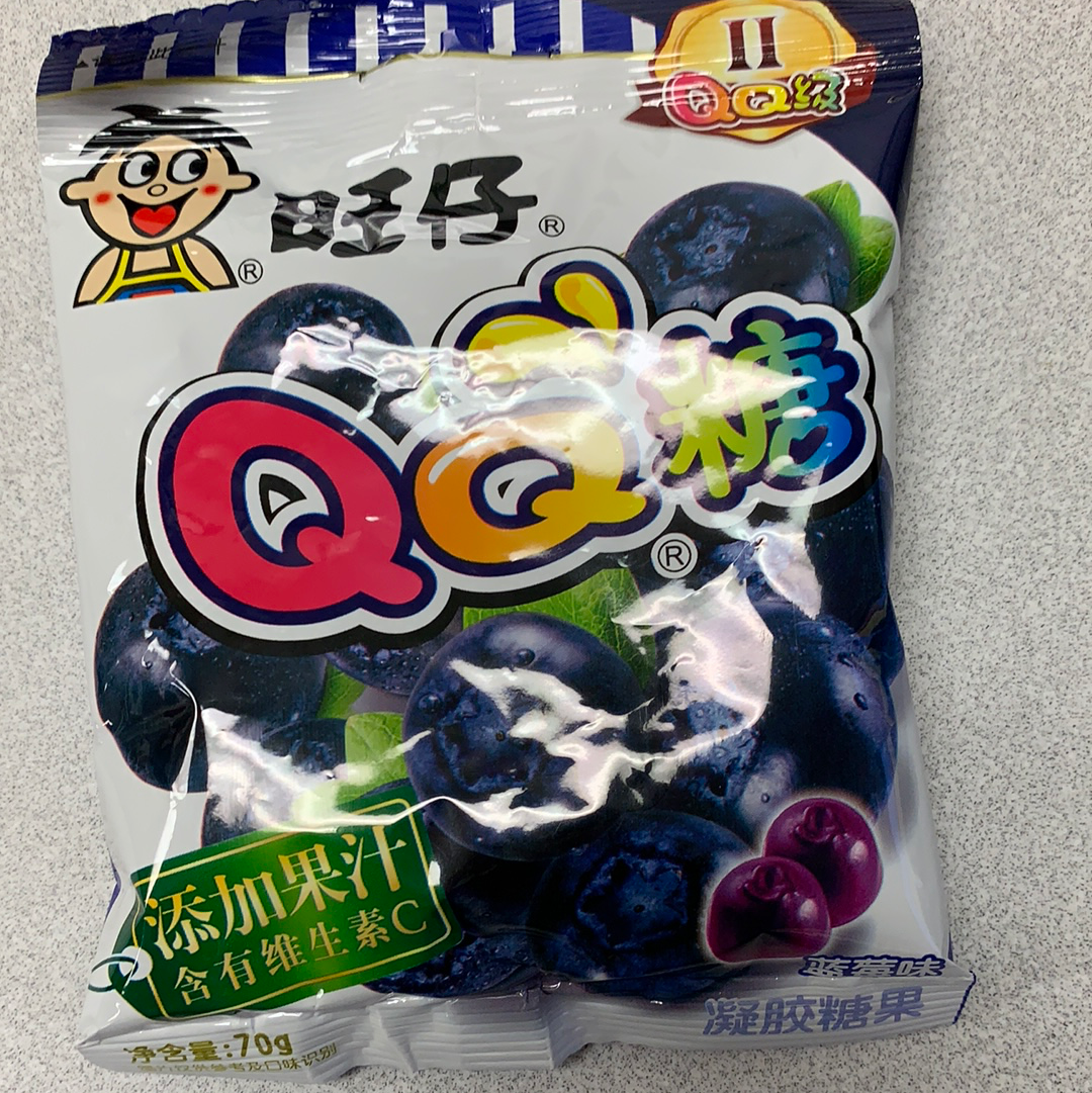 Bonbon QQ(bleuet) 蓝莓味QQ糖