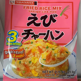 Assaisonnement pour riz frit (saveur crevette) NAGATANIEN 21.9g