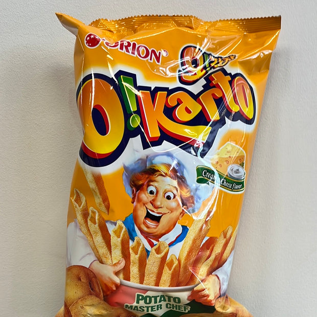 Chips O!Karto (saveur épicée) 🇰🇷呀!土豆 辣味薯条ORION 115g