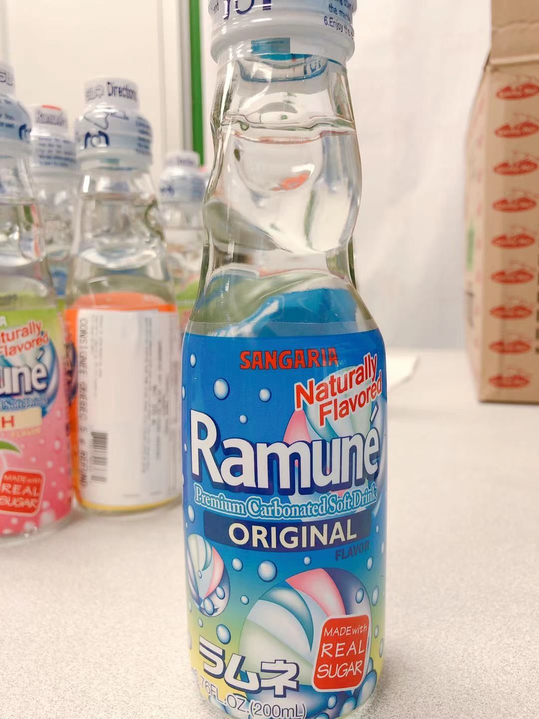 Ramuné japonais SANGARIA (saveur originale)日本波子汽水（原味）