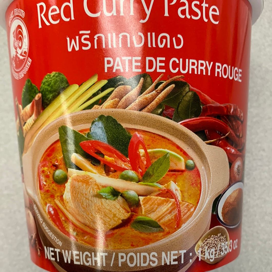 Pâte de curry rouge (有机红咖喱酱) (Générique) - Produits BIO, Sauces, Pâtes de  curry - Tang Frères