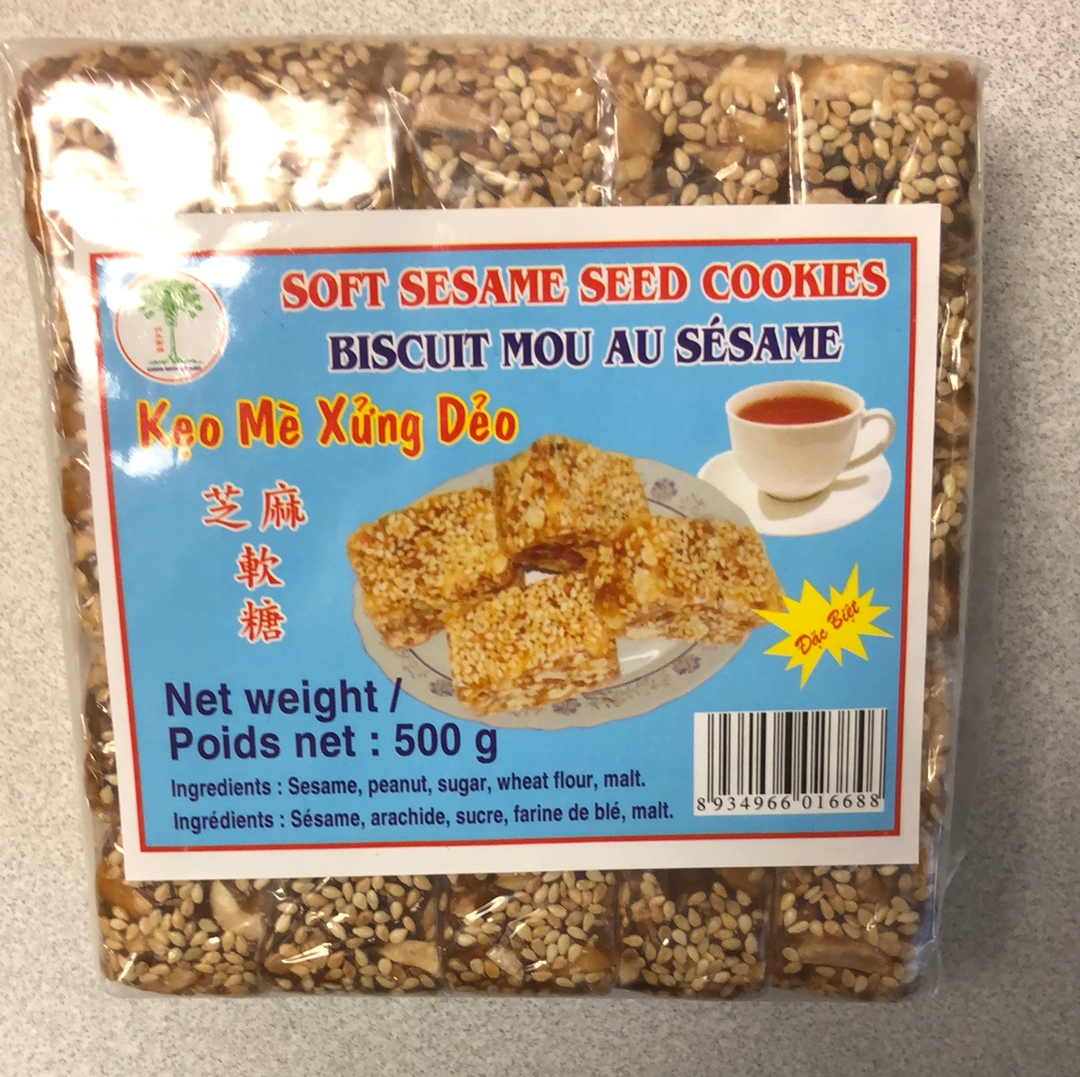 Biscuit mou au sésame PT 芝麻软糖 500g