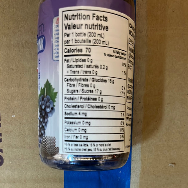 Ramuné japonais SHIRAKIKU (saveur raisin)日本波子汽水（提子味）
