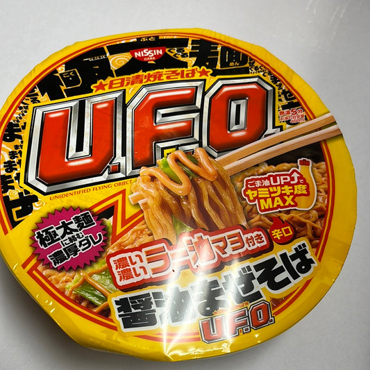 Yakisoba à la sauce de soja UFO NISSIN 113g