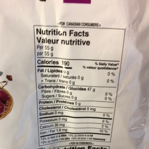 Vermicelle de patate douce pourpre 紫薯粉丝 340g