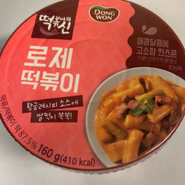 Gâteau de riz Topokki (saveur rose) DONG WON 160g