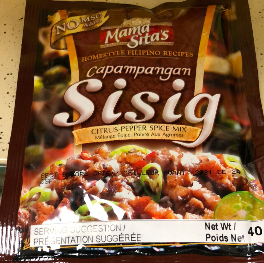 mama sita's Sisig