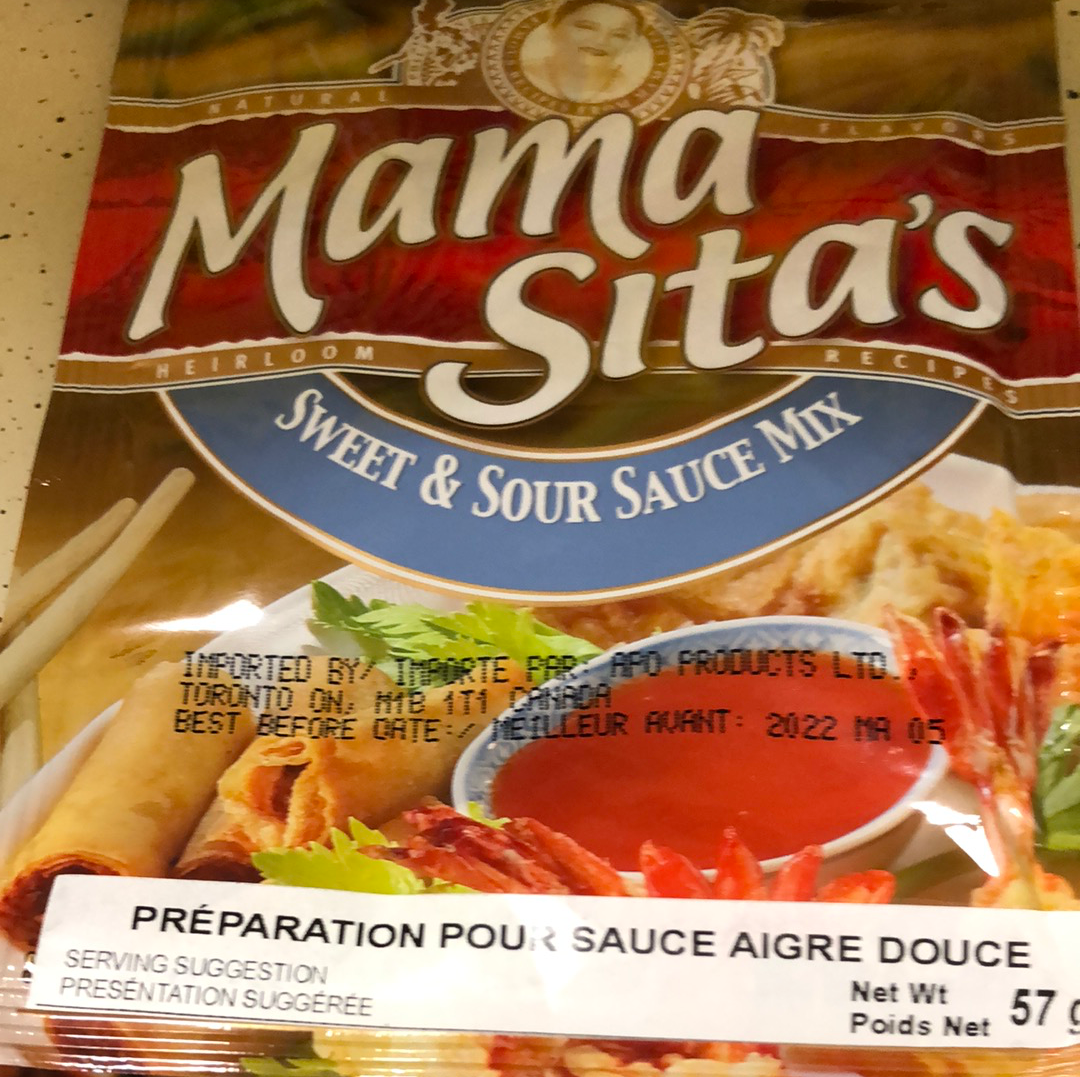 mama sita's Sweet & Sour Sauce Mix