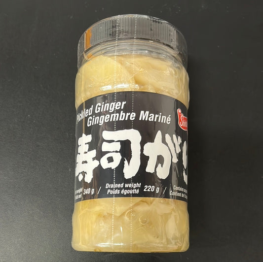 Gingembre Sushi SHIRAKIKU 日式 寿司白姜片340g