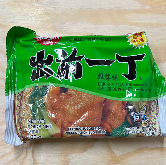 Nouilles instantanées(saveur poulet) 出前一丁 鸡蓉味100g