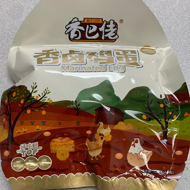 Œufs marinés 香巴佬 香卤鸡蛋120g